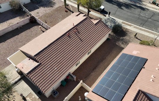 Tile roof system picture rocks